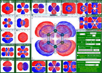 Molecular orbitals of Benzene (from #12 to #31)